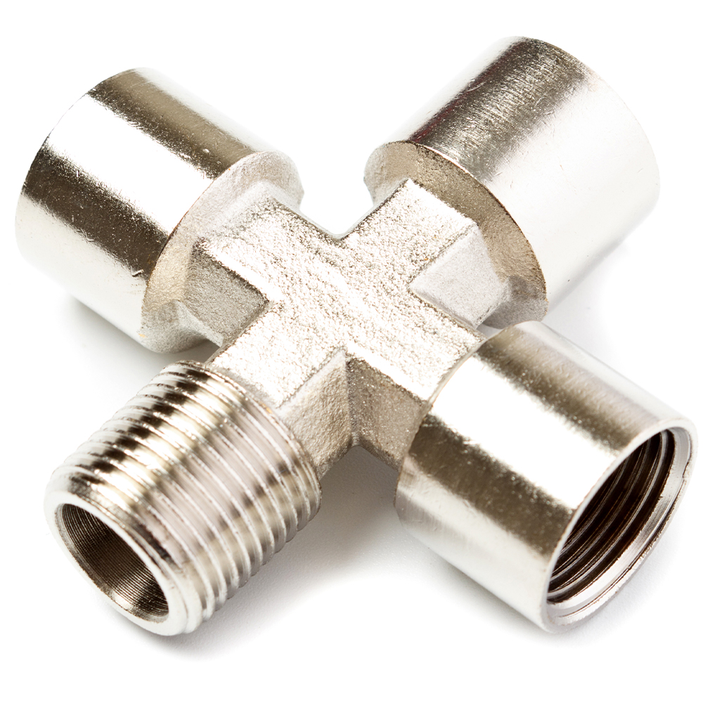 Переходник Concorde X-3RV38-1RN38 (крест, внутр. резьба 3х3/8" - внеш. резьба 3/8")