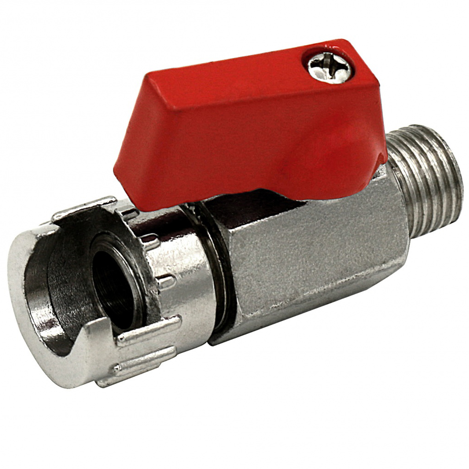 Кран шаровый Concorde KS38-BVG (байонет с гайкой-нар. резьба 3/8")