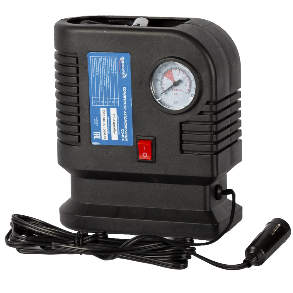 Компрессор автомобильный Concorde CD-R14