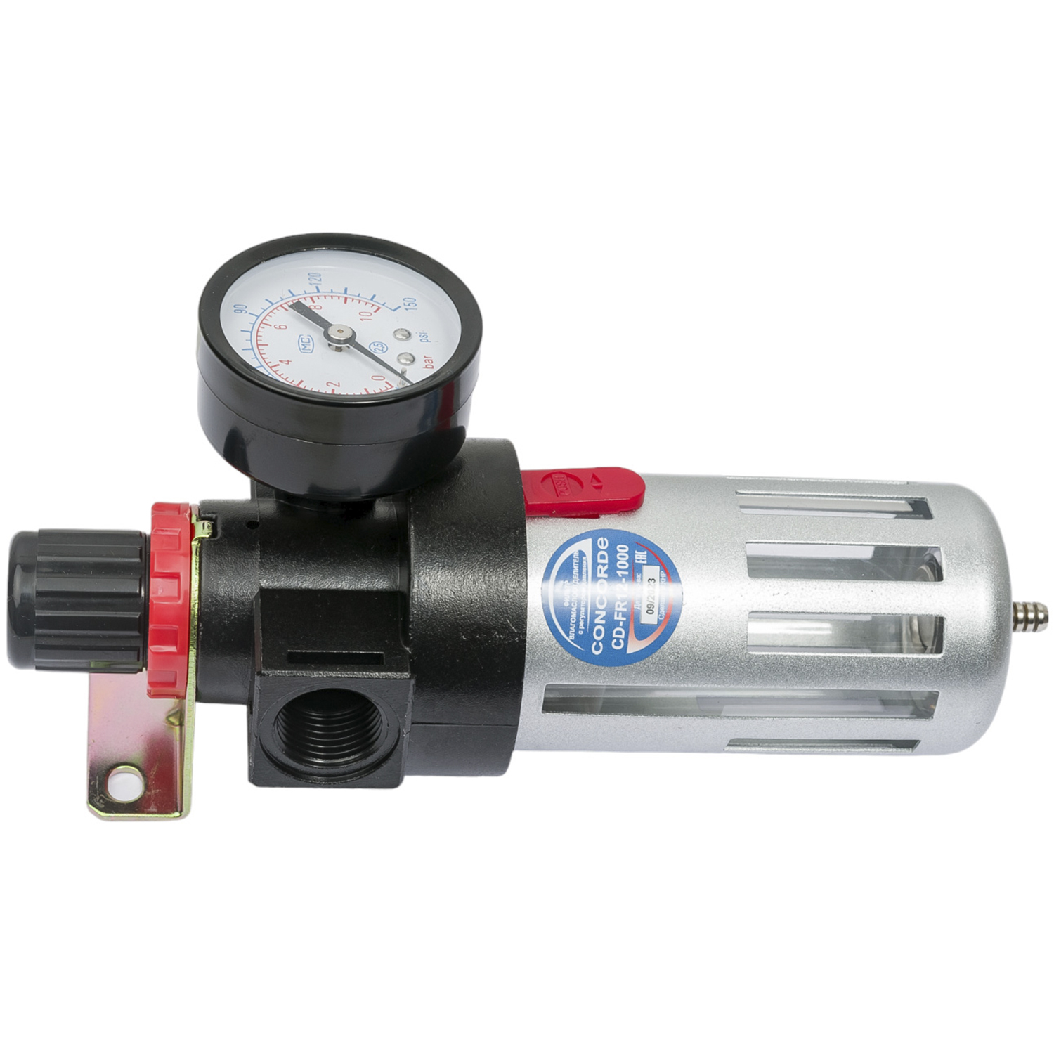 Фильтр влагомаслоотделитель с регулятором давления Concorde CD-FR12-1000