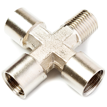 Переходник Concorde X-3RV14-1RN14 (крест, внутр. резьба 3х1/4" - внеш. резьба 1/4")